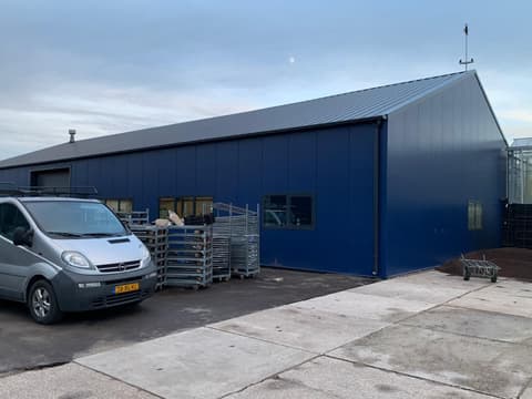 Na de renovatie: het bedrijfspand in Aarlanderveen